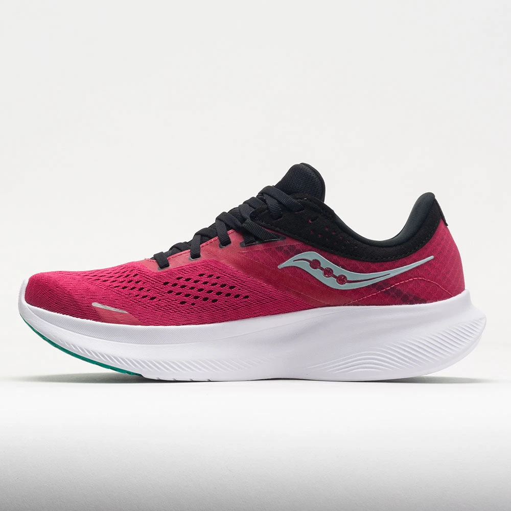 Saucony Ride 16 Women's Rose/Black - Image 2