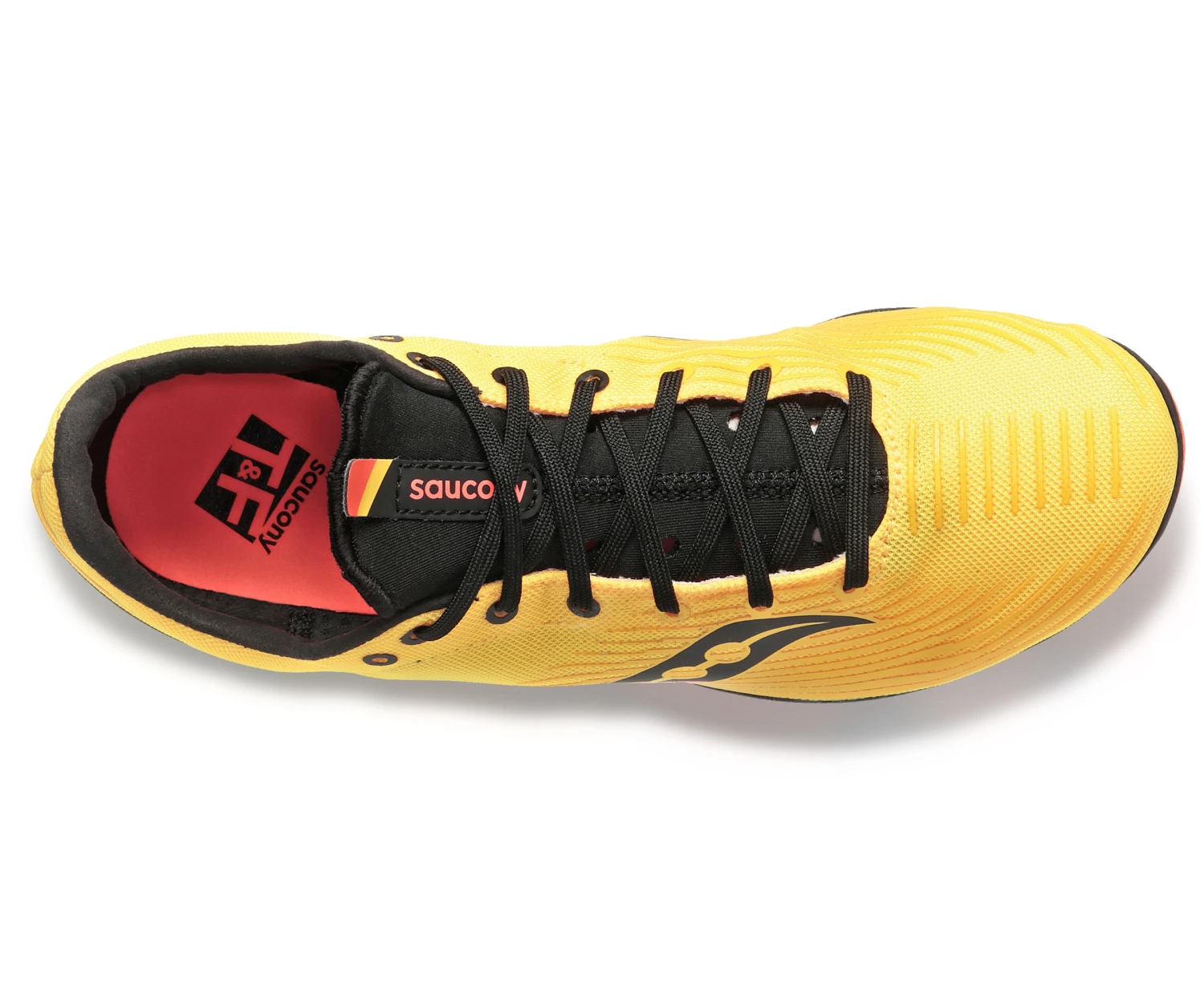 Saucony Men's Ballista MD (16 - VIZI Gold/VIZI Red) - Image 2