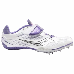 Saucony Women's Spitfire 2 (2 - White/Purple)