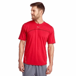 Saucony Men’s Drafty Short Sleeve (RED - Red/black)