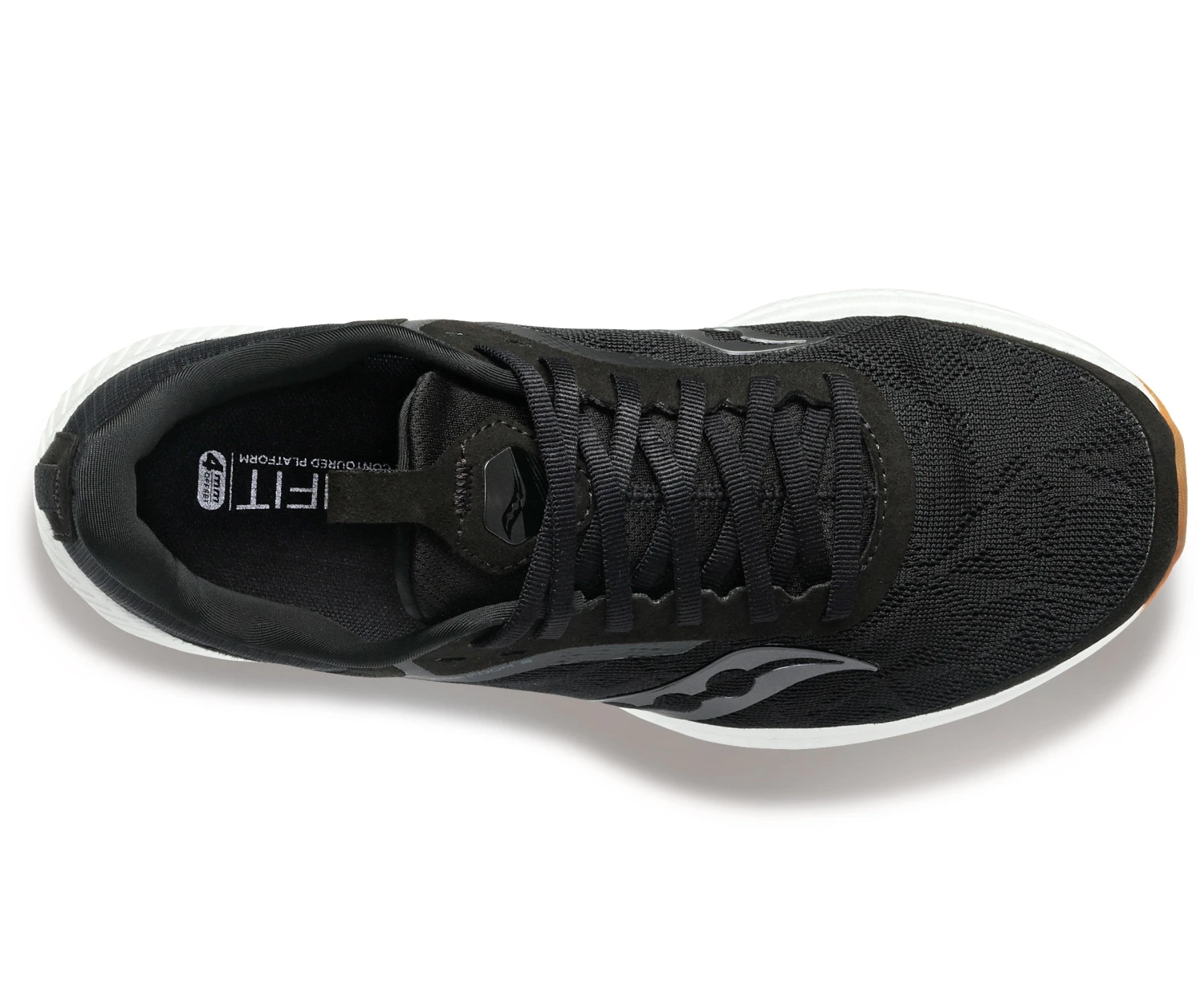 Saucony Women's Freedom 5 (12 - Black/Gum) - Image 3