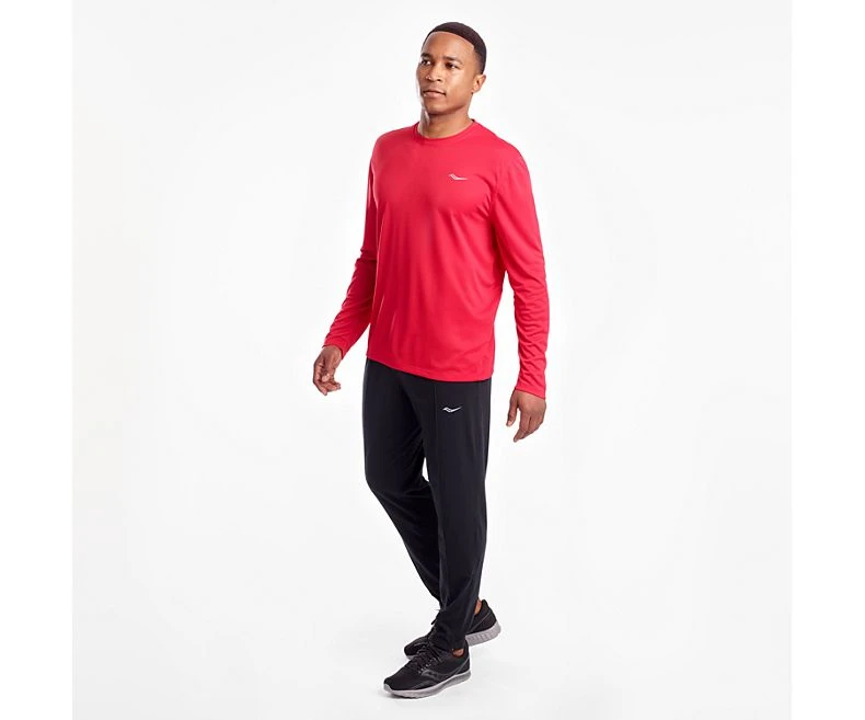 Saucony Men’s Boston Pant (BK - Black) - Image 3