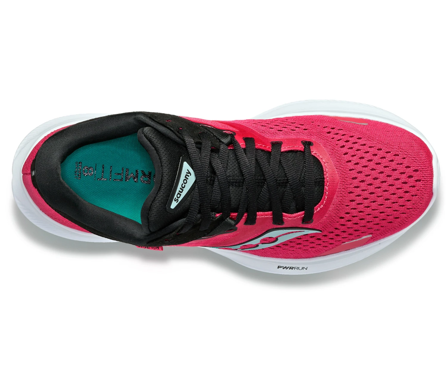 Saucony Women’s Ride 16 (16 - Rose/Black) - Image 3