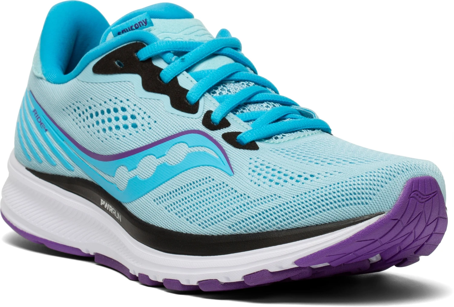 Saucony Women's Ride 14 (20 - Powder/Concord) - Image 3