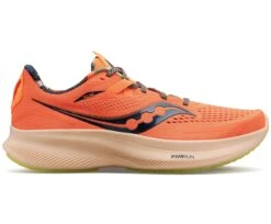 Saucony Men's Ride 15 (45 - Campfire Story Orange)