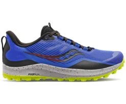 Saucony Men's Peregrine 12 (25 - Blue Raz/Acid)