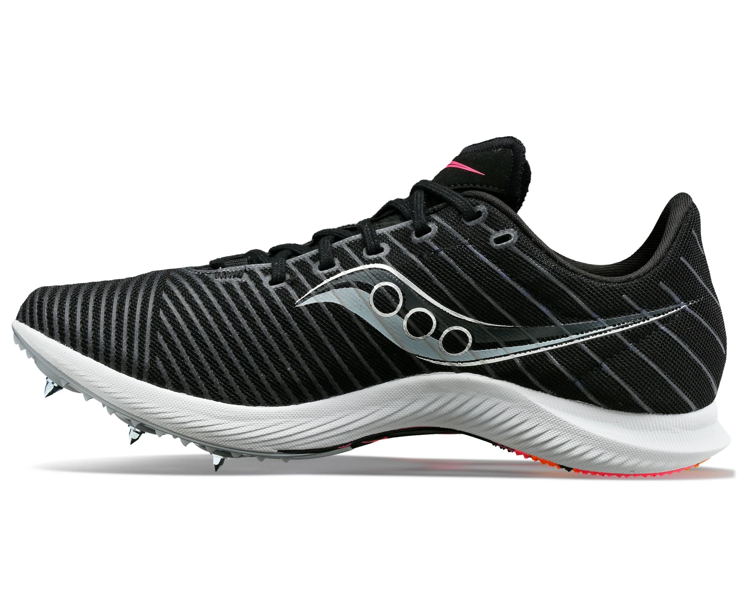 Saucony Women's Velocity MP (85 - Black/VIZI) - Image 3