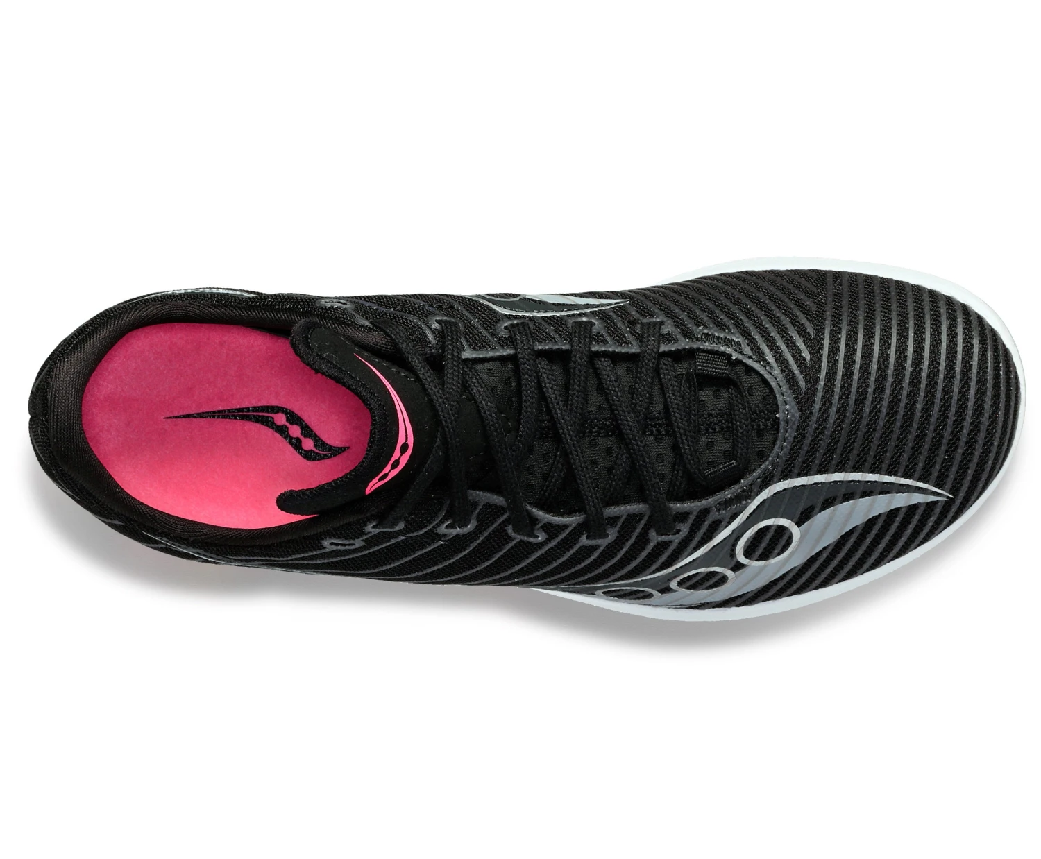 Saucony Women's Velocity MP (85 - Black/VIZI) - Image 4