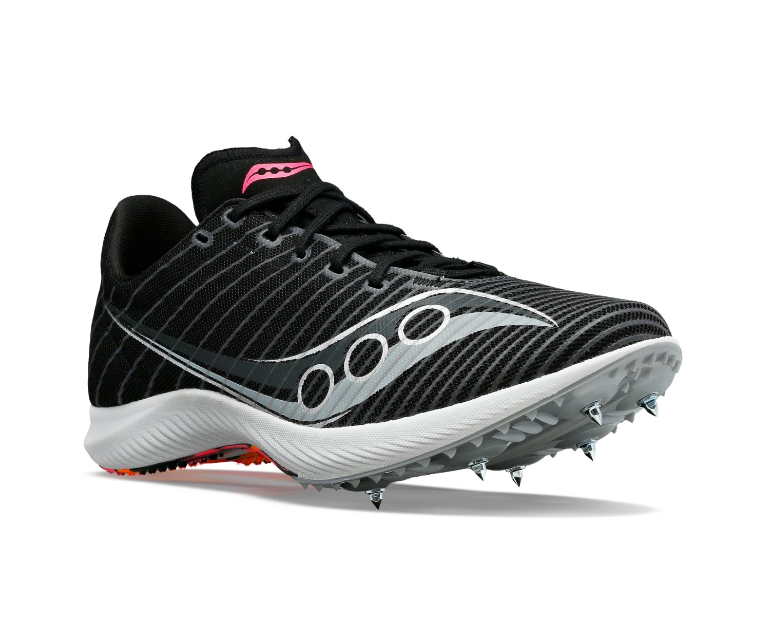 Saucony Women's Velocity MP (85 - Black/VIZI) - Image 2