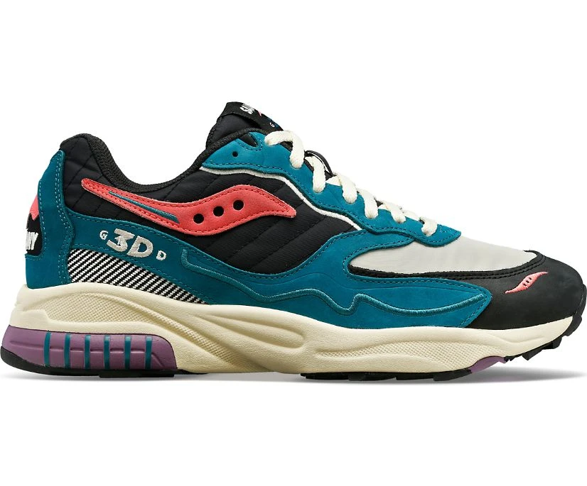 Saucony 3D Grid Hurricane Midnight Swimming - Image 6