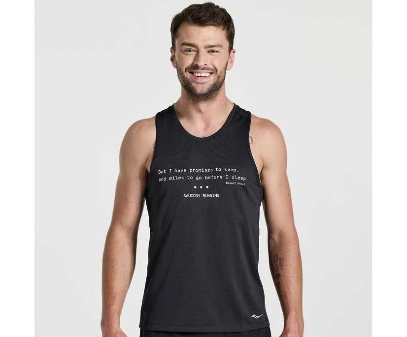 Saucony Men's Stopwatch Singlet - Image 14