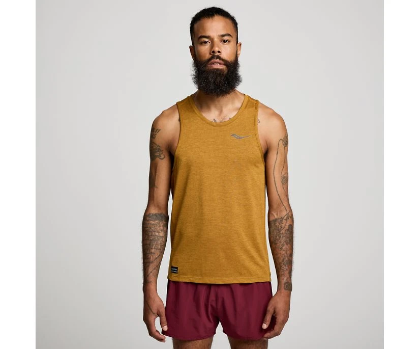 Saucony Men's Stopwatch Singlet - Image 9