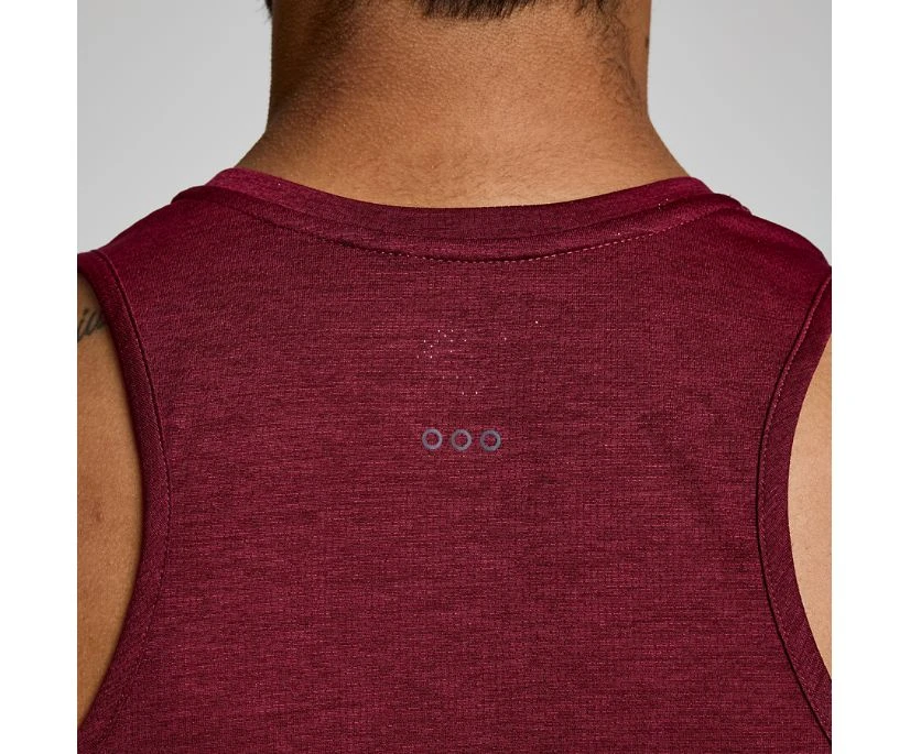 Saucony Men's Stopwatch Singlet - Image 6