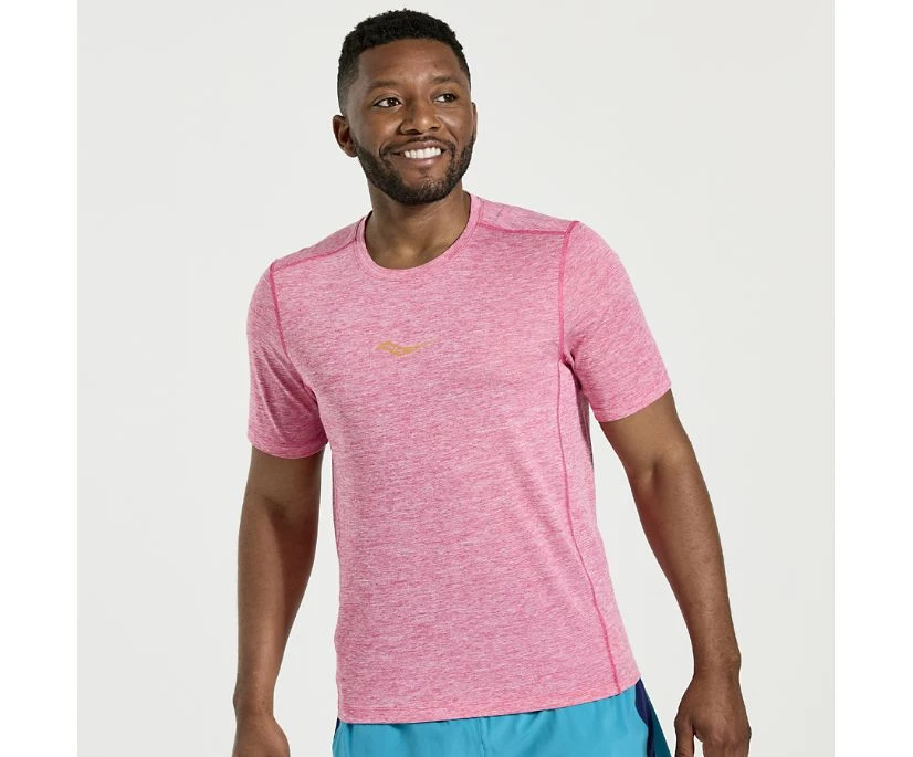 Saucony Men's Stopwatch Short Sleeve - Image 16