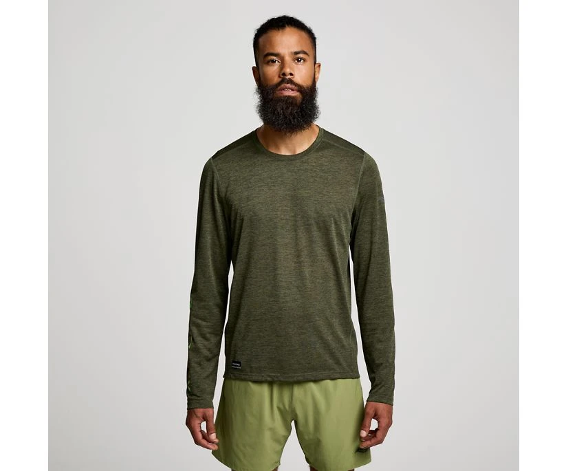 Saucony Men's Stopwatch Graphic Long Sleeve - Image 10