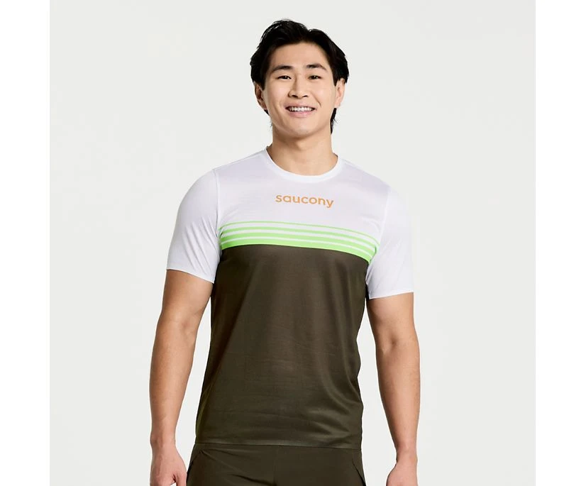 Saucony Men's Elite Short Sleeve