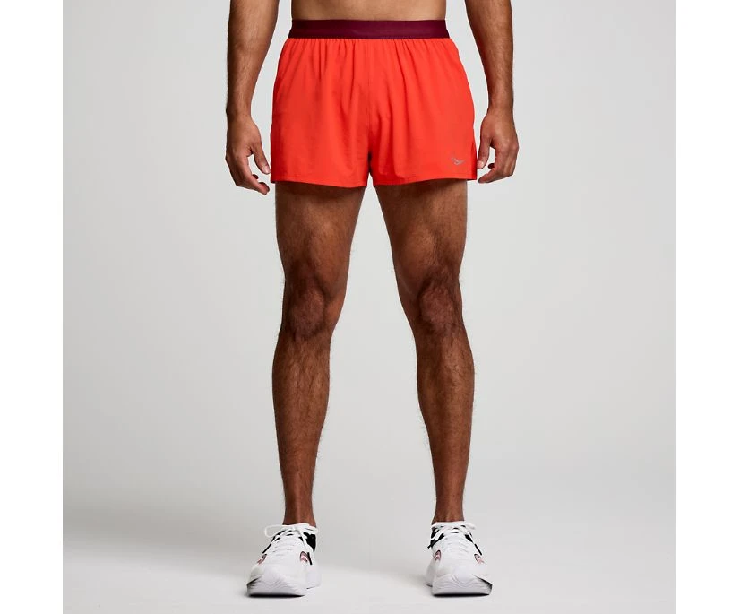 Saucony Men's Outpace 2.5" Split Short