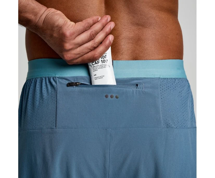 Saucony Men's Outpace 7" 2-in-1 Short - Image 5