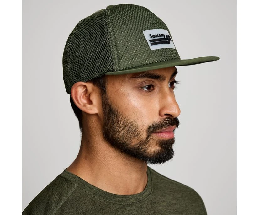 Saucony Outpace Mesh Trucker Hat - Image 5