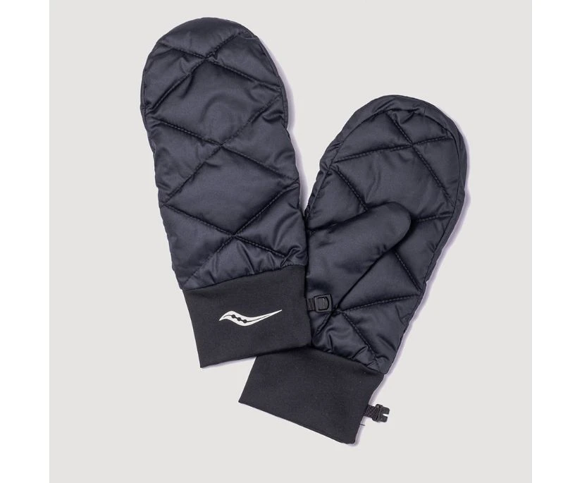 Saucony Boulder OysterPuff Mitt (Black)