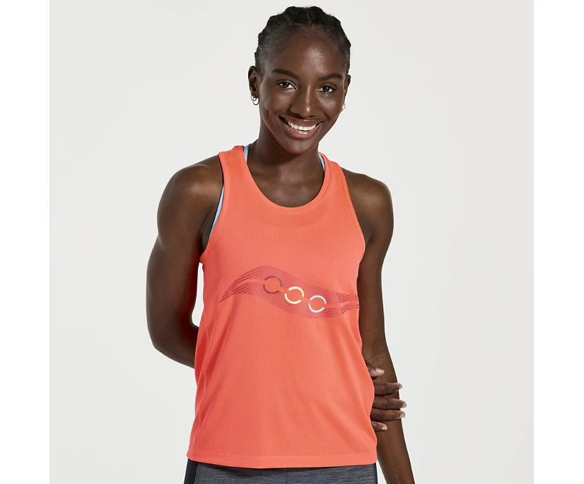 Saucony Women's Stopwatch Singlet - Image 18