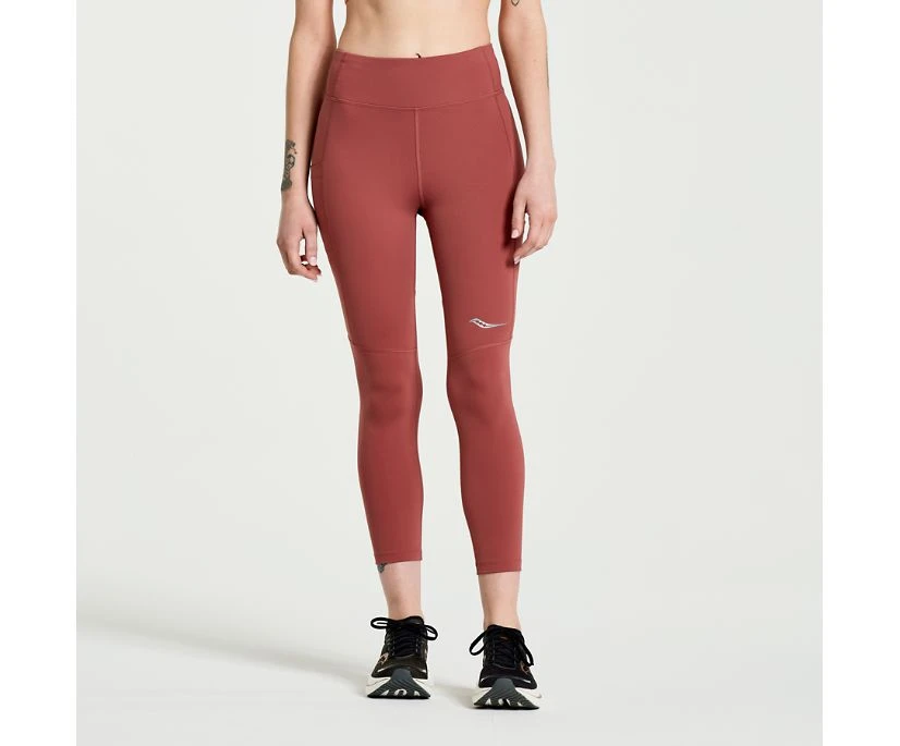 Saucony Women's Fortify Crop Tight - Image 8