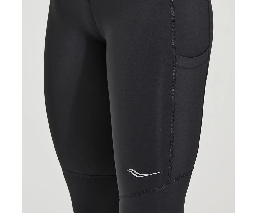 Saucony Women's Fortify Crop Tight - Image 3
