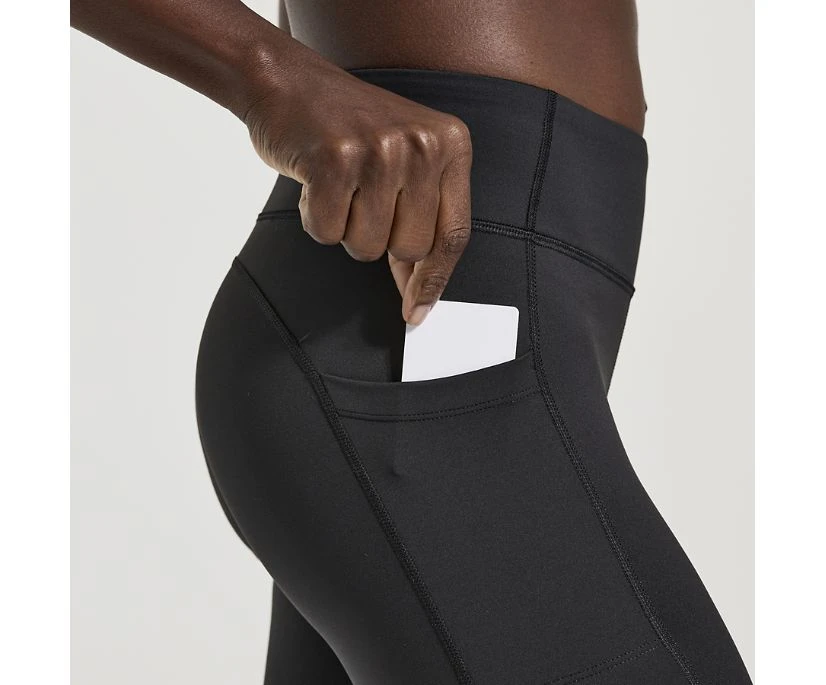 Saucony Women's Fortify Crop Tight - Image 4