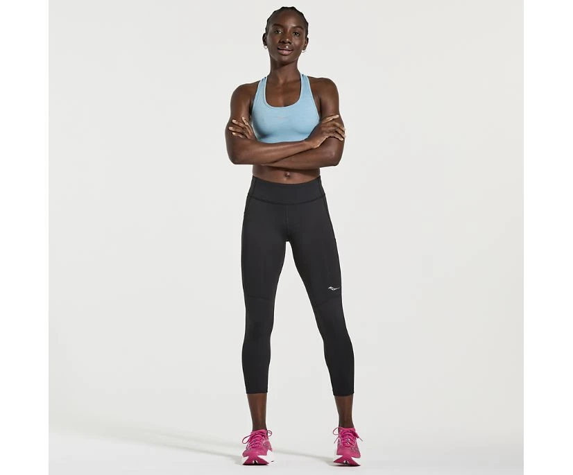 Saucony Women's Fortify Crop Tight - Image 6