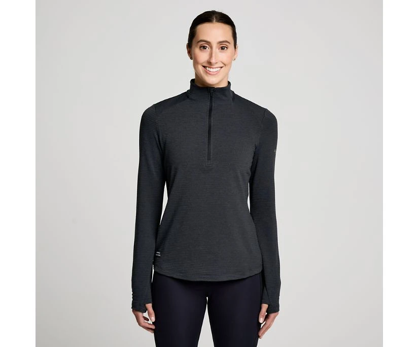 Saucony Women's Triumph 3D 1/2 Zip - Image 9