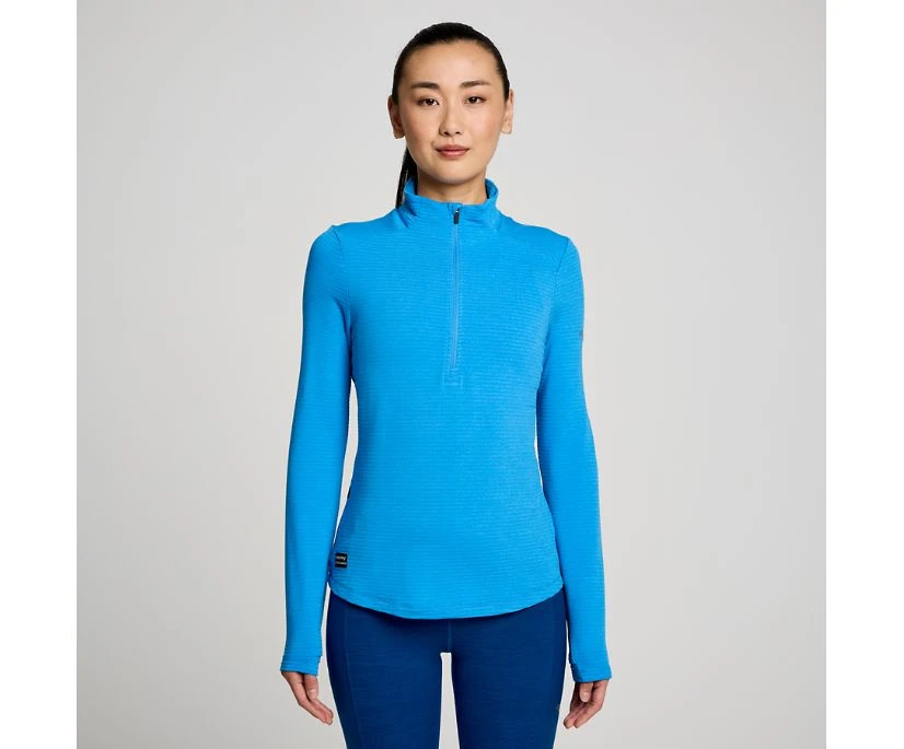 Saucony Women's Triumph 3D 1/2 Zip - Image 10