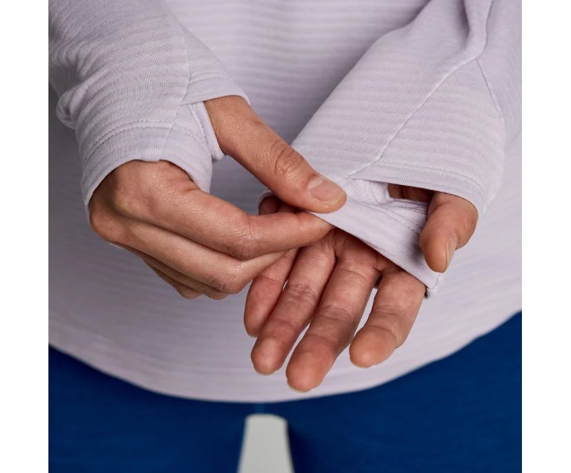 Saucony Women's Triumph 3D 1/2 Zip - Image 4