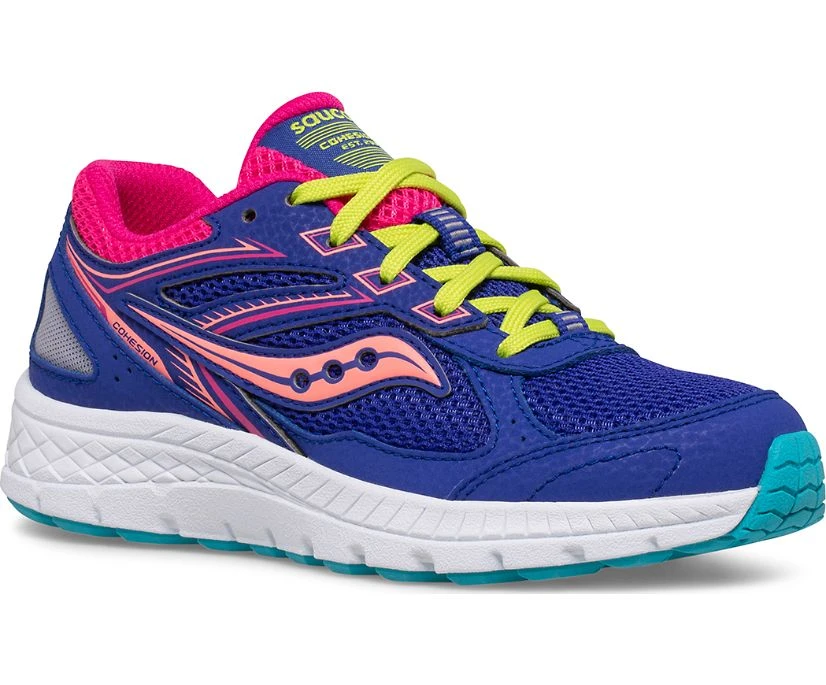 Saucony Big Kid's Cohesion 14 Lace Sneaker - Image 14