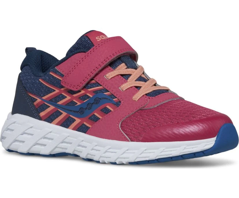 Saucony Big Kid's Wind 2.0 A/C Sneaker - Image 2