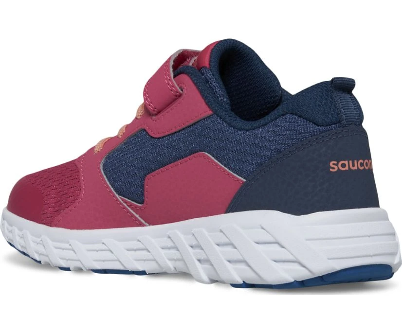 Saucony Big Kid's Wind 2.0 A/C Sneaker - Image 3