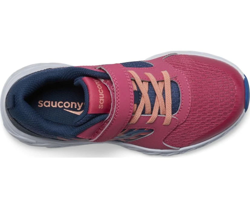 Saucony Big Kid's Wind 2.0 A/C Sneaker - Image 5